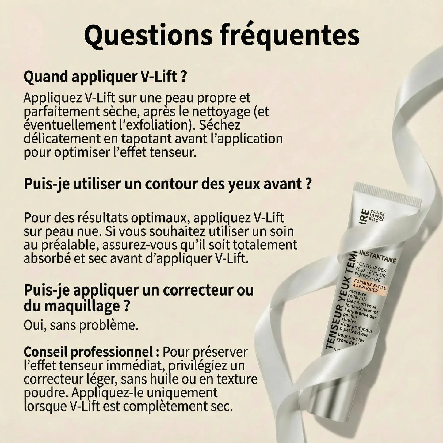 Soin anti-rides à effet immédiat