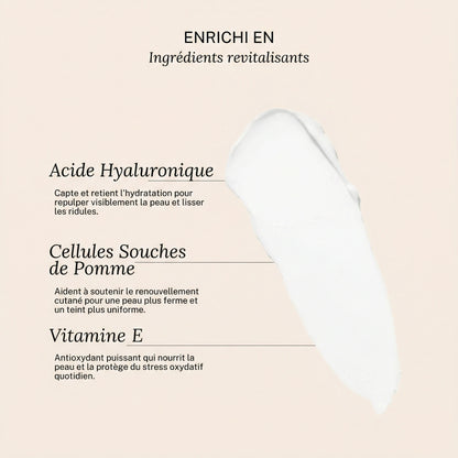 Crème régénérante aux cellules souches de pomme