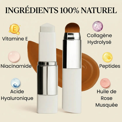 Fond de teint auto adaptatif 2-en-1