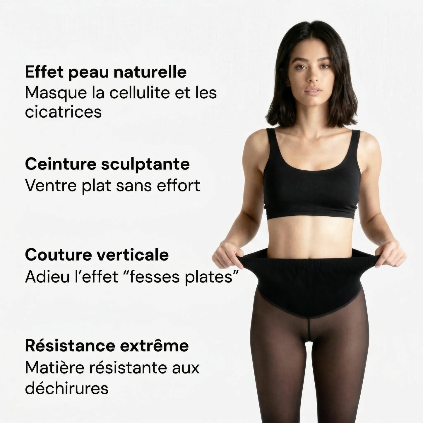 Leggings thermiques sculptants et lissants