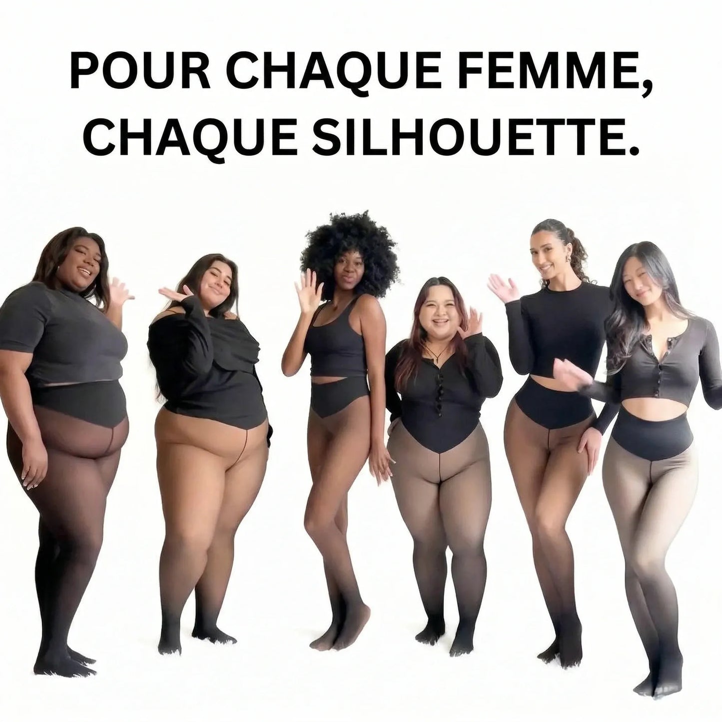 Leggings thermiques sculptants et lissants