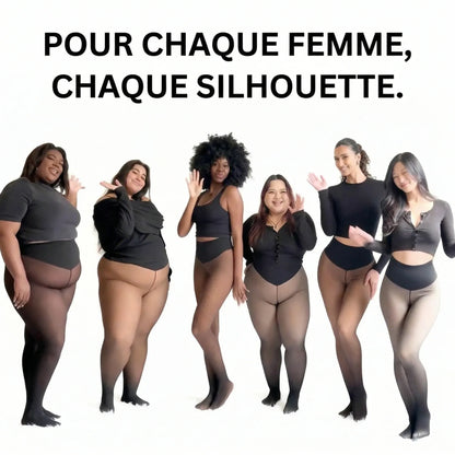 Leggings thermiques sculptants et lissants