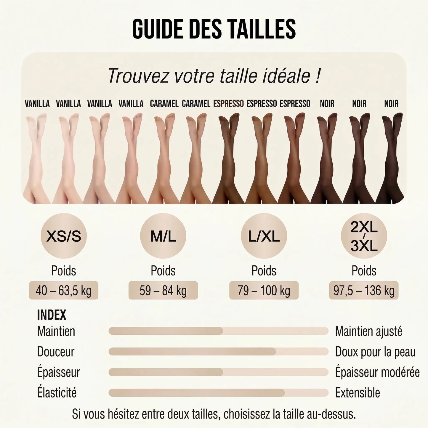 Leggings thermiques sculptants et lissants