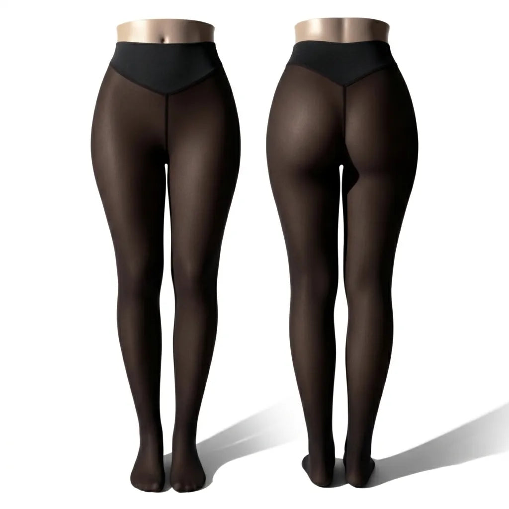 Leggings thermiques sculptants et lissants