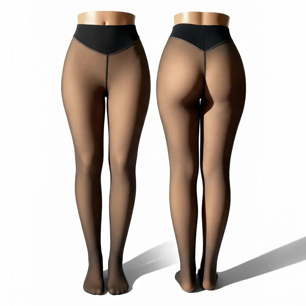 Leggings thermiques sculptants et lissants