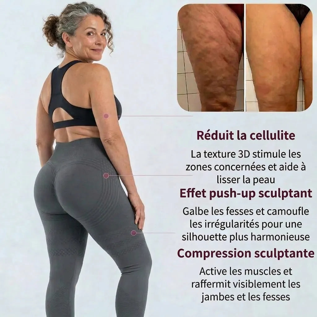 Legging Sculptant Anti-Cellulite 3D