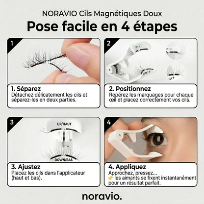 Cils magnétiques professionnels Noravio™