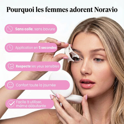 Cils magnétiques professionnels Noravio™