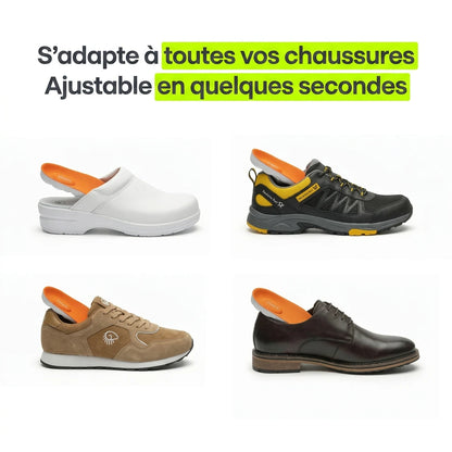 Semelles de soulagement pour douleurs du talon & fasciite plantaire