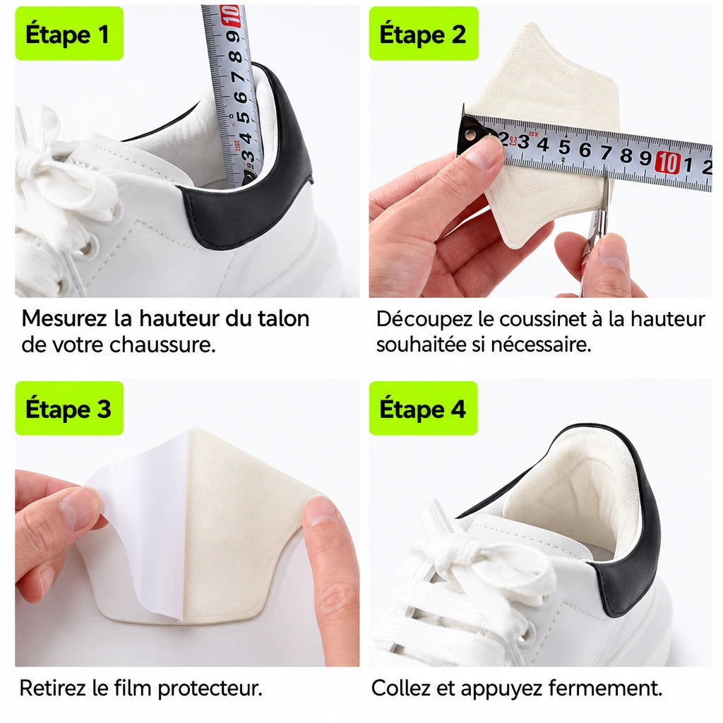 Coussinets de talon anti-douleur