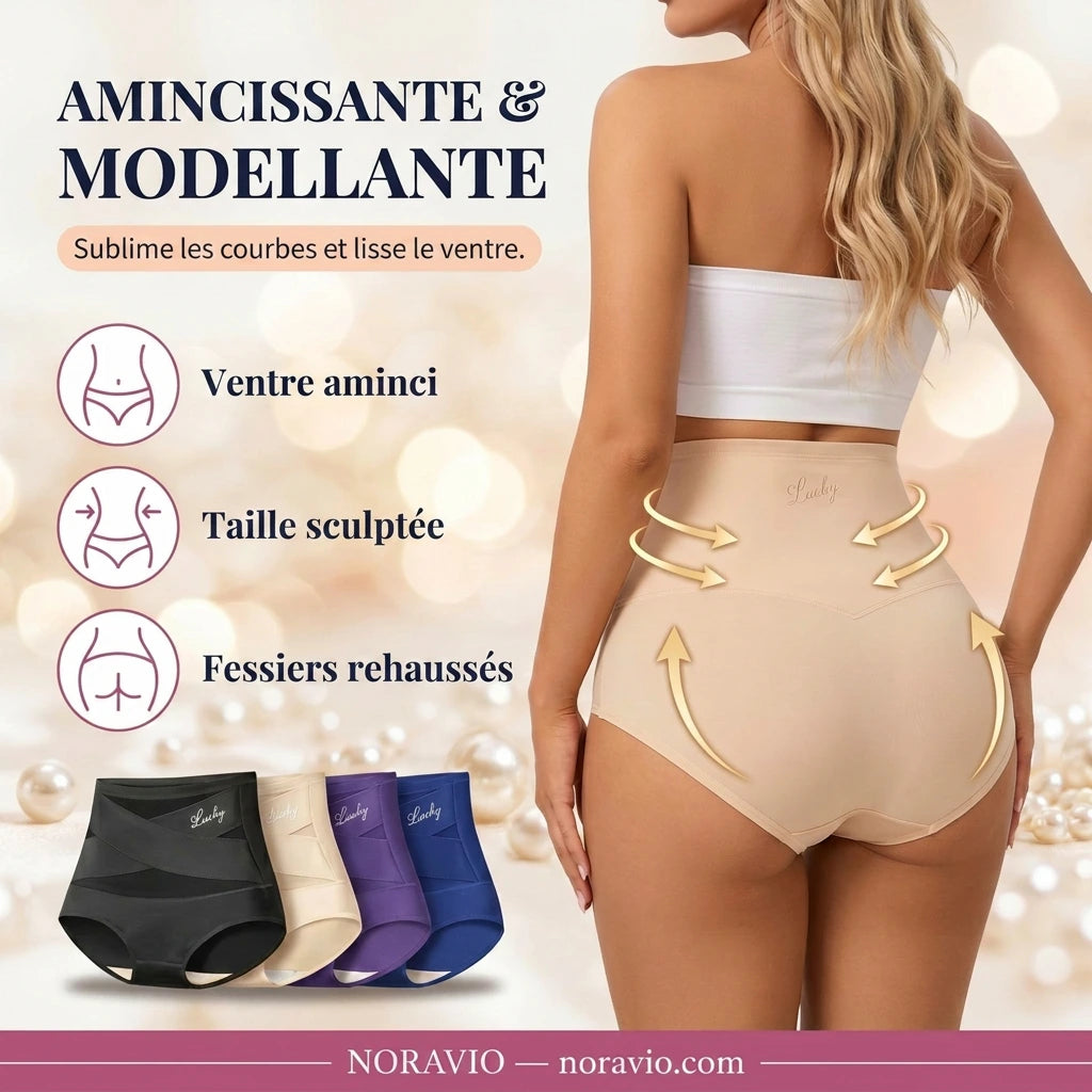 Culotte Gainante Taille Haute — Ventre Plat, Sans Coutures