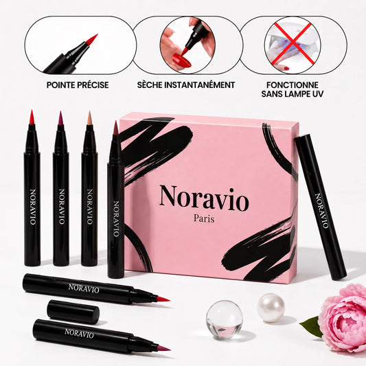 Stylos Vernis à Ongles — Sans Lampe UV  |  Noravio ™