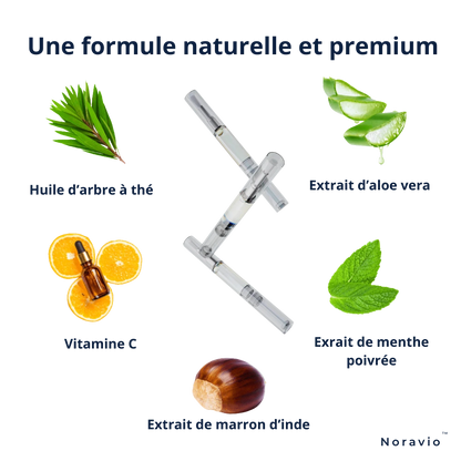 Stylo Ongles Noravio™ | Soin purifiant & réparateur