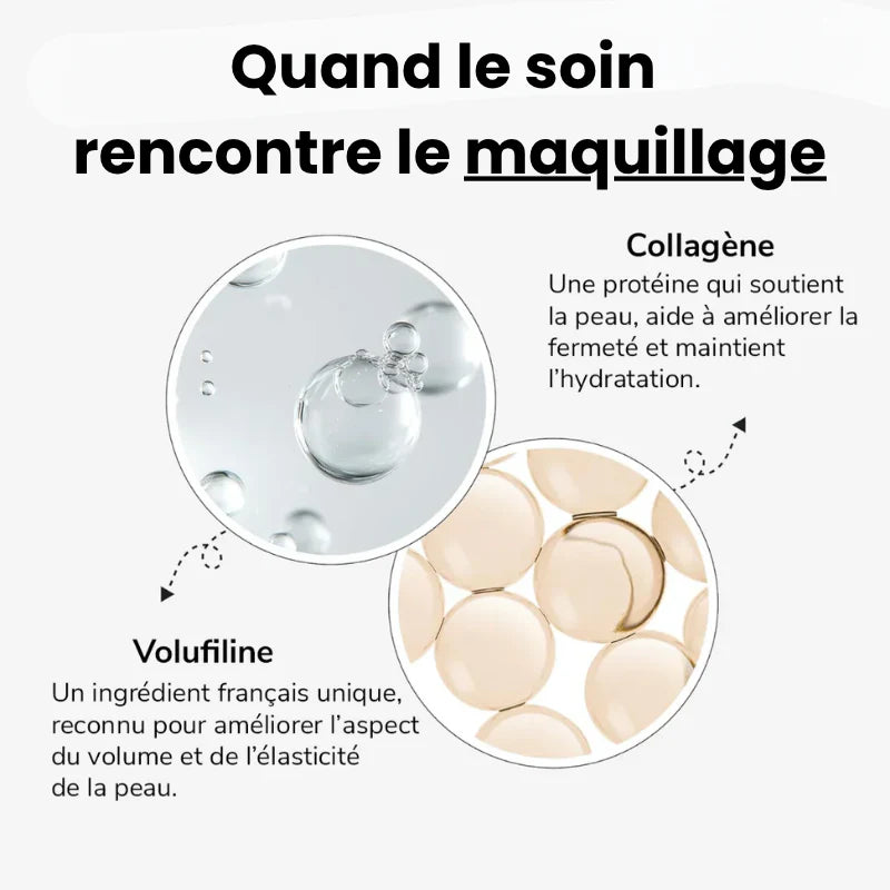 Fond de teint auto adaptatif 2-en-1