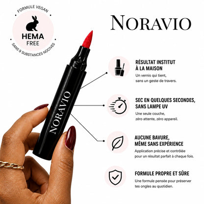 Stylos Vernis à Ongles — Sans Lampe UV | Noravio™