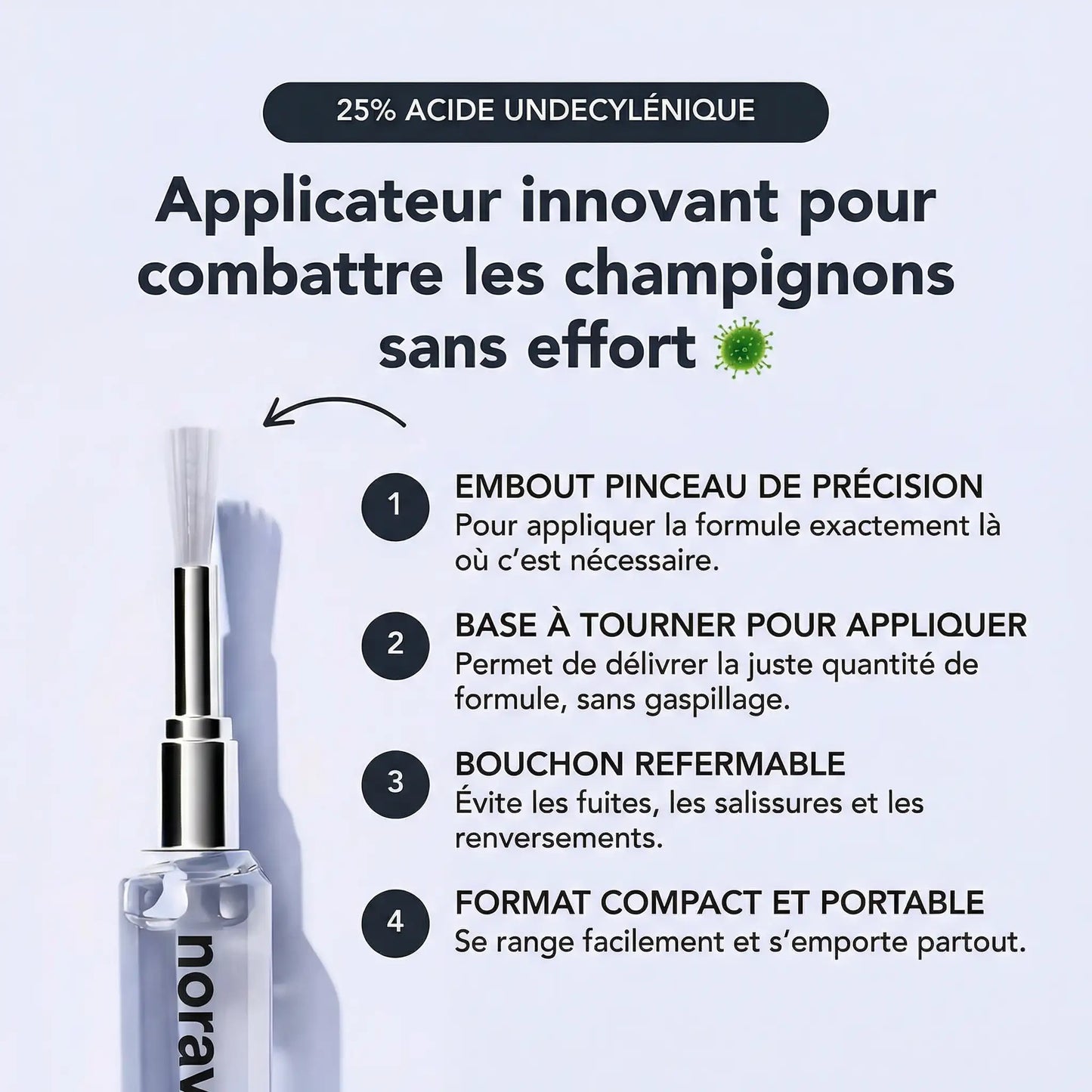 Stylo purifiant ongles & peau
